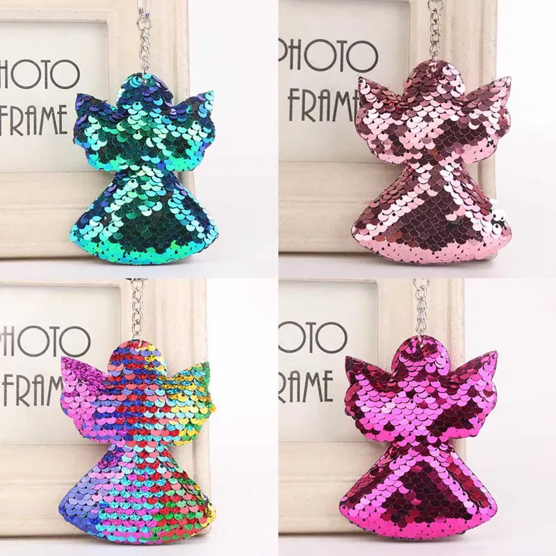 Новые блестки брелок Ангел Bling автомобильные подвески для сумок ювелирные