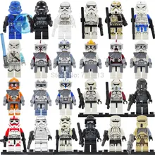 Star Wars Shadow ARF Clone Fox Wolfpack Trooper Figure Shock Storm Sand Death Jek-14 Snowtrooper Building Block Model Toys