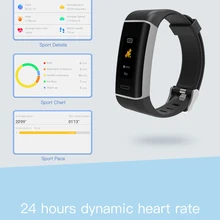 KINYO браслет с монолитным пульсом smartband gps фитнес-браслет сообщение вызов re mi nder активность Спорт pk mi band 3
