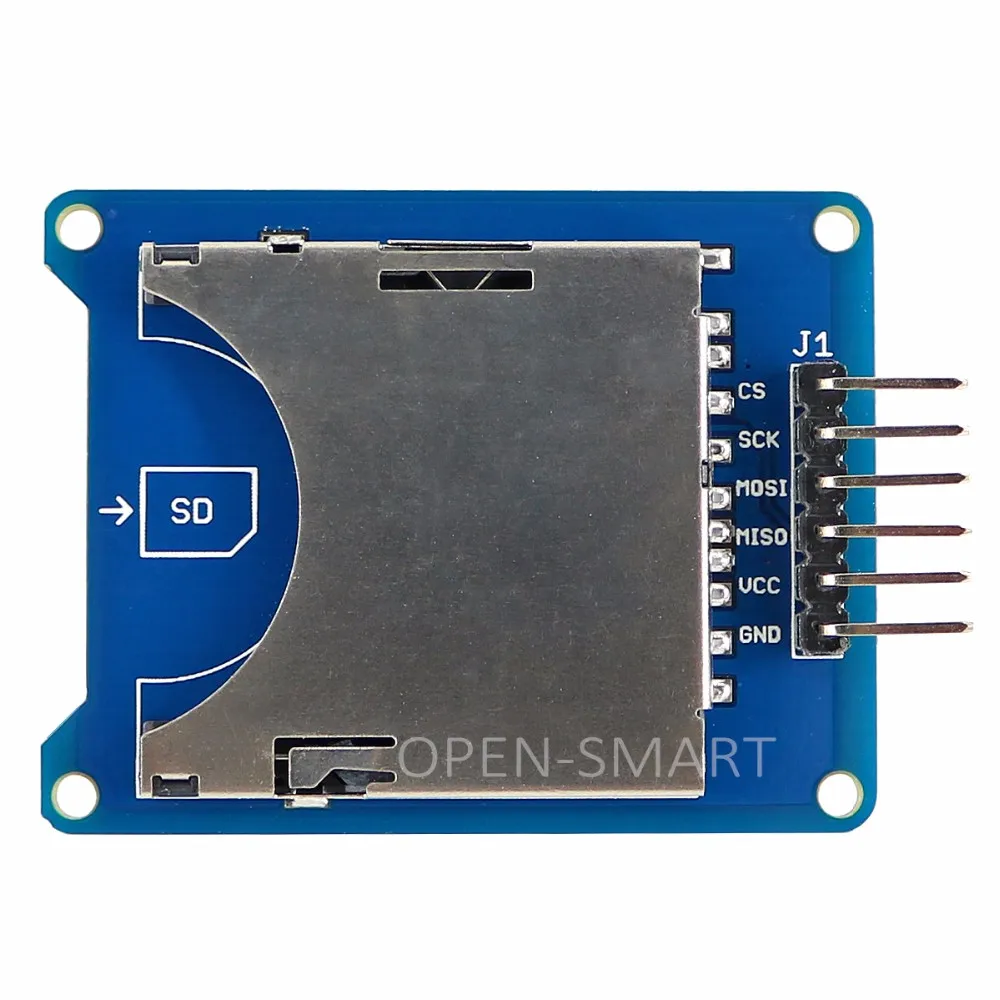 Модуль адаптера SD/В TF 3,3 В V/5 V совместимый Мультифункциональный модуль записи чтения для Arduino