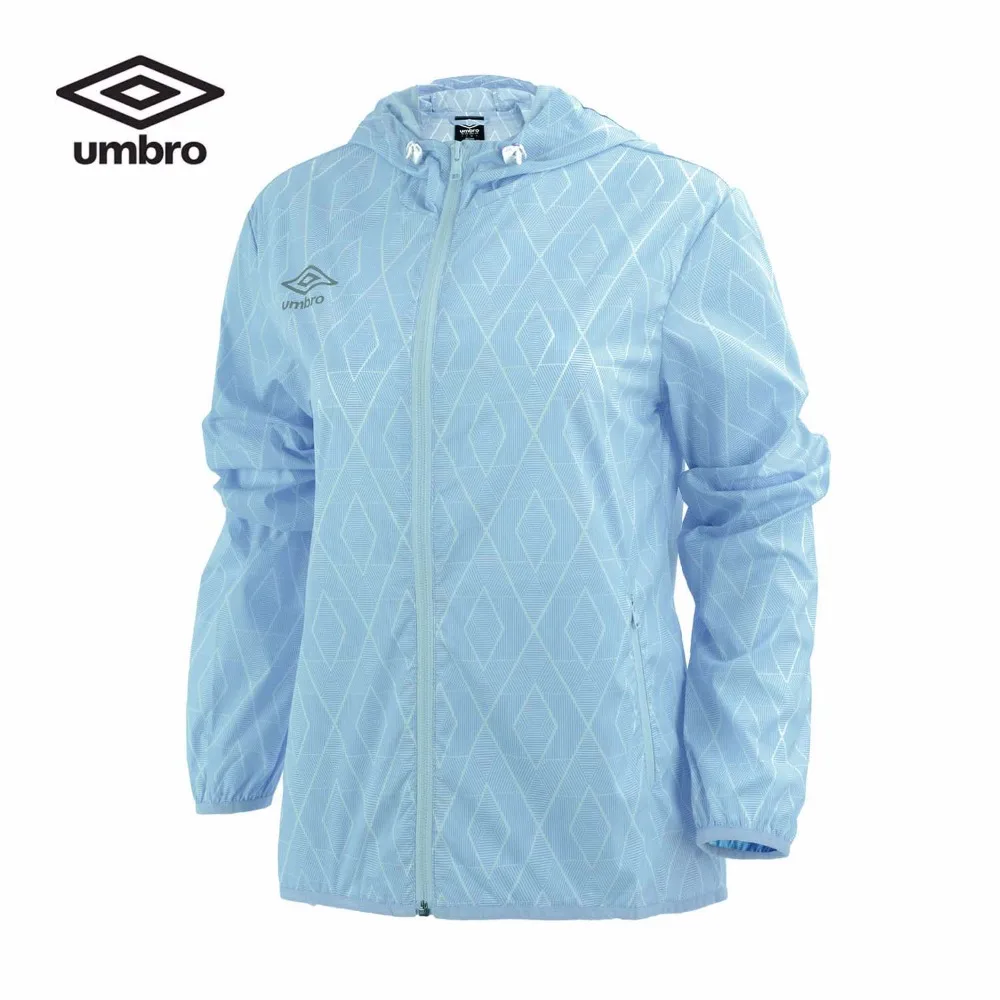 

Umbro New Women Hooded Windbreaker Regular Fit AT PROOF SMART Hoodie Quick Dry Waterproof Sport Coat UCC63916