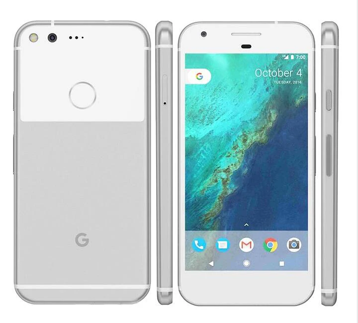 Разблокированный смартфон Google Pixel, четырехъядерный процессор, 4 Гб ОЗУ, 32 ГБ/128 Гб ПЗУ, 1080x1920, 4G LTE, 5,0 дюйма, мобильный телефон