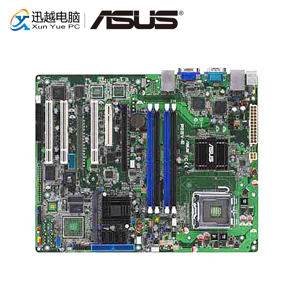 

Asus P5BV-E Desktop Motherboard 3200 Socket 775 DDR2 8G SATA2 USB2.0 ATX