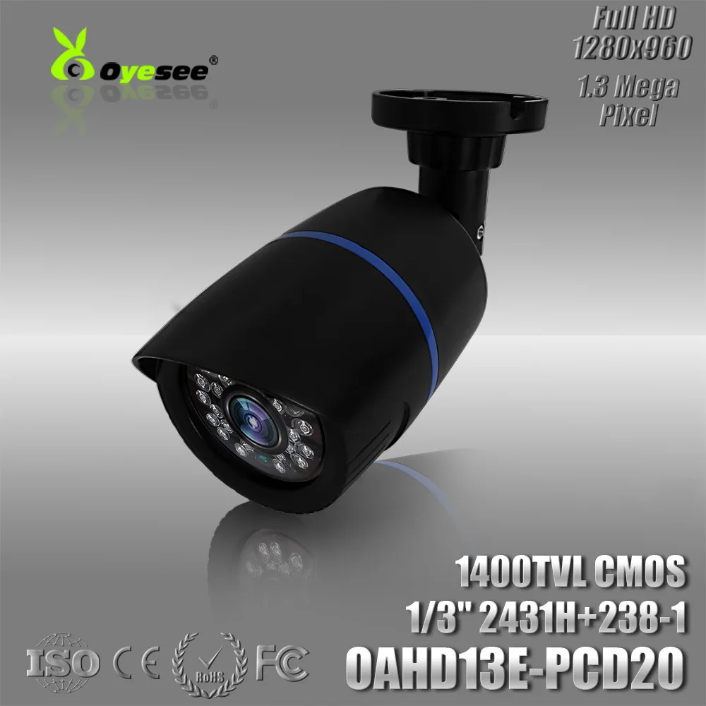 1400TVL 960 P аналоговый AHD камеры 1/3 &quotCMOS Сенсор 20 м ИК расстояние Безопасности
