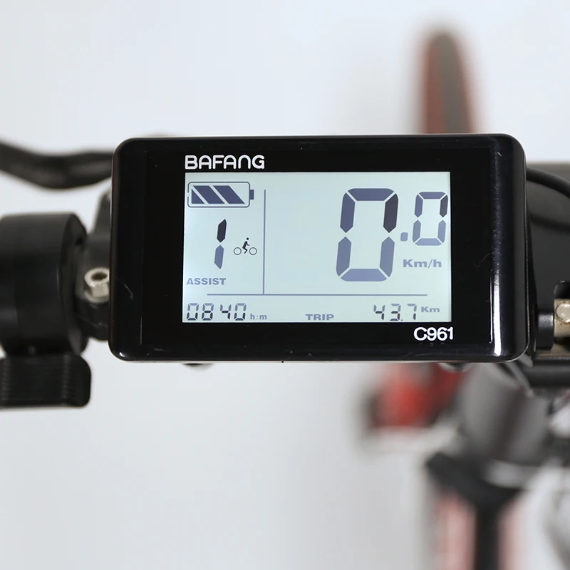 

E-bike Bafang LCD C961 Display Computer Ebike Conversion Kits For 24V 36V 48V 250W 350W 500W 750W Mid Hub Motor Accessories