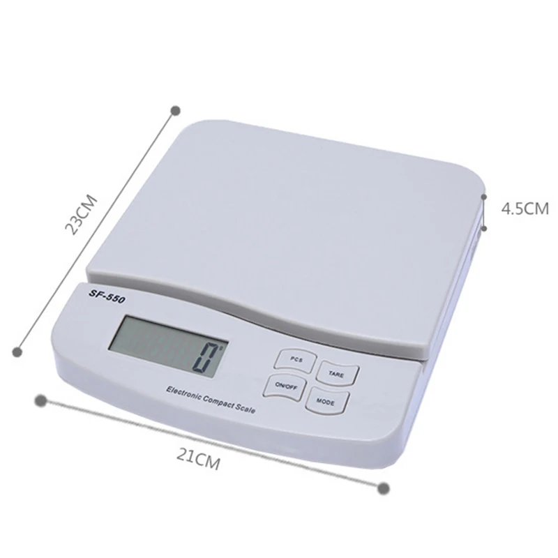 25kg/1g Digital Scale LCD Backlight Electronic Food Diet Kitchen Weight