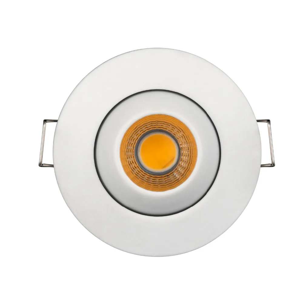 3 Вт Светодиодный точечный светильник дизайн регулируемый круглый/Квадратный светодиодный светильник COB светодиодный потолочный встраиваемый светильник s Внутреннее освещение AC110V 220V