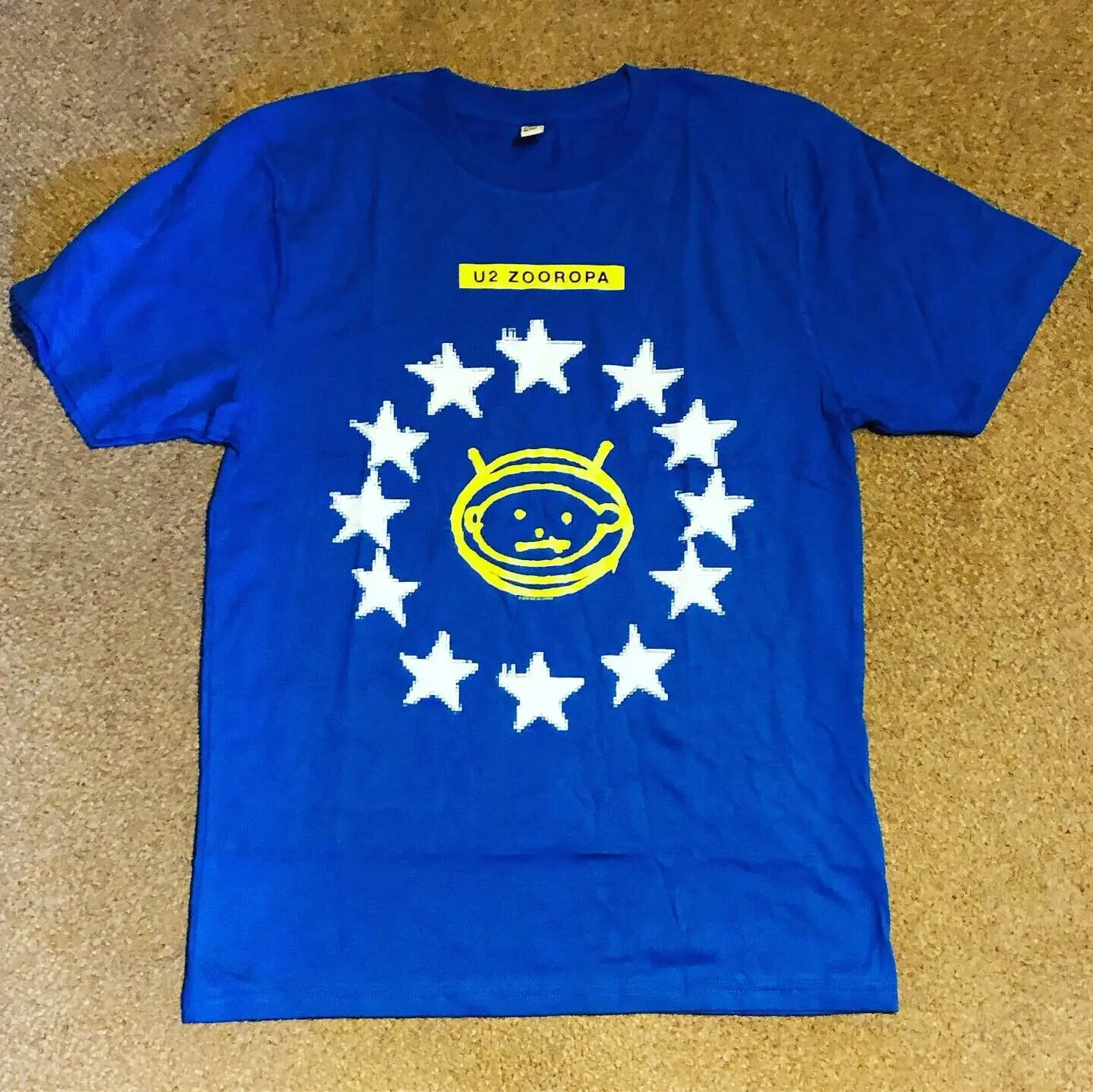 

Limited Edition U2 Zooropa Official T-shirt Blue/Small BNWOT