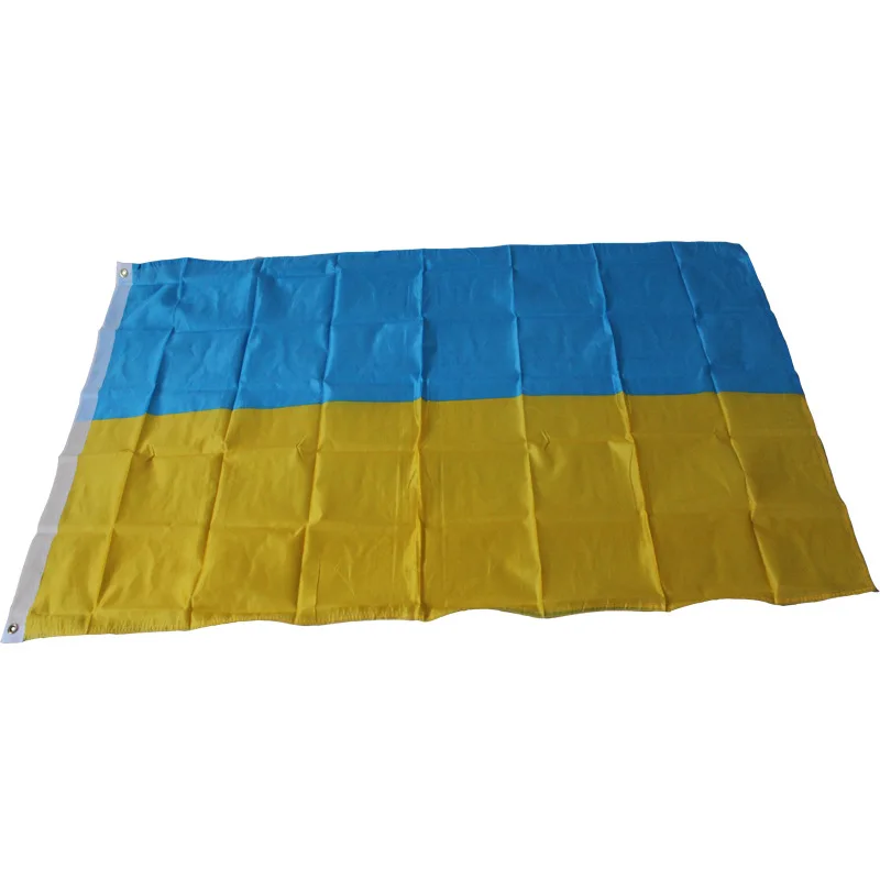 1 шт. 2018 распродажа флаг Украины 150x90 см знамя на заказ национальные флаги висящие
