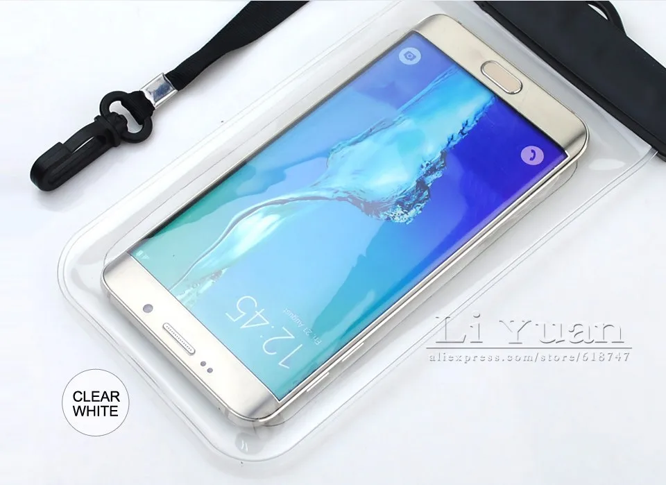 Waterproof Bag Pouch Case For Samsung Galaxy S7 S6S6 Edge S5S4Note 432 For iPhone 66 Plus5S 5C 4Phone Cover Universal (11)