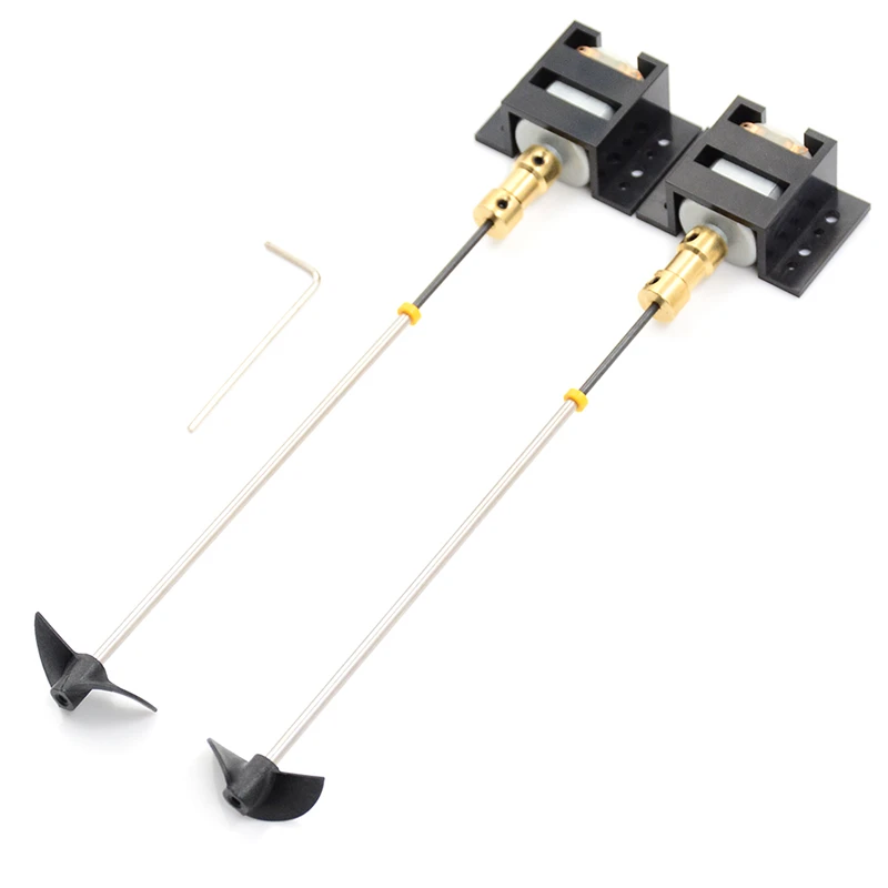 2set Lot Double Motors Rc Boat Motor Drive Set 130 Motor