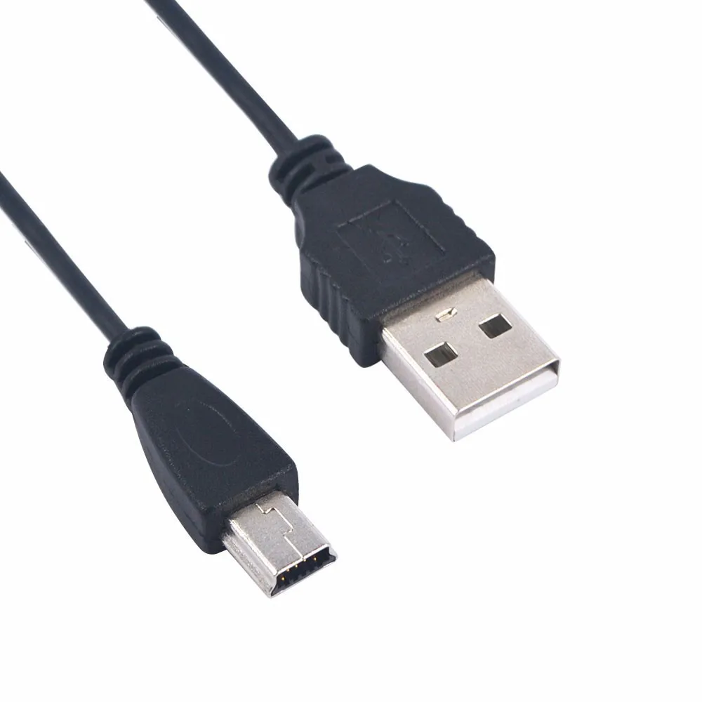 1/2/5 шт. 80 см Универсальный мини-usb 5-контактный кабель для передачи данных-5Pin зарядки Зарядное устройство шнур Кабели для MP3 MP4 игрок старый телефон Камера автомобиля gps