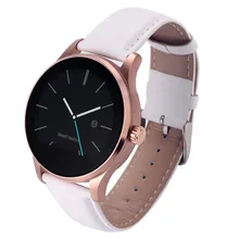 Toobur smart watch ips runden bildschirm unterstützung pulsmesser bluetooth smartwatch