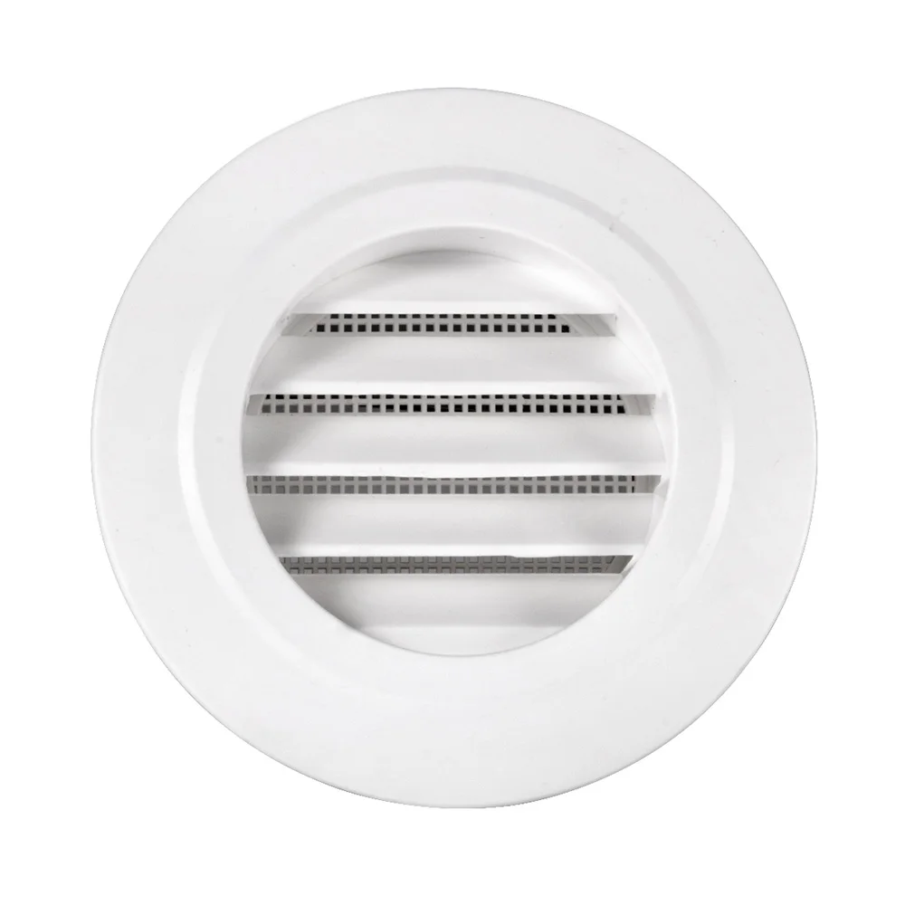 Hon& Guan 3 дюйма 75 мм вентиляционное отверстие ABS жалюзи белая решетка крышка Регулируемая вытяжная вентиляция подходит для ванной офиса кухни вентиляции - Цвет: PI021
