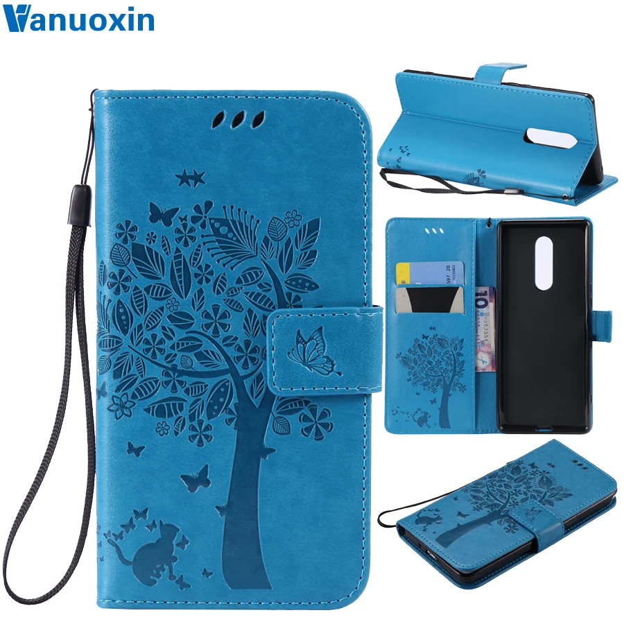 

Phone Cases on sFor Fundas Sony Xperia XZ4 Case Sony XZ4 cover for Coque Sony Xperia XZ4 Etui 3D Wallet Cover Flip Leather Case