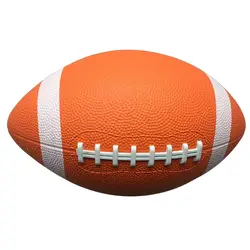 1 шт. резина/кожи № 9 мяч для регби Американский футбол тренировочный мяч Спортивный Матч Спорт Стандартный регби для детей Для мужчин для