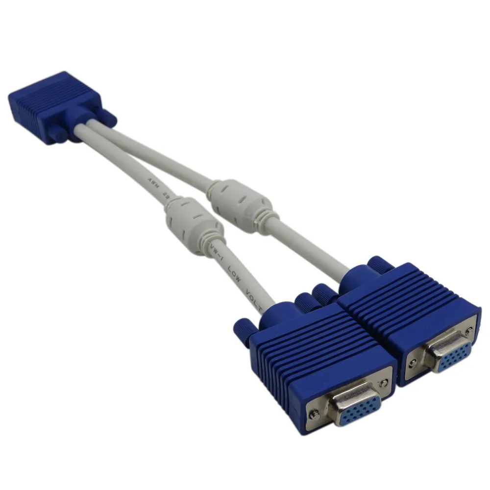 Vga Splitter Adapter For Dual Monitors On A Computer UGreen VGA