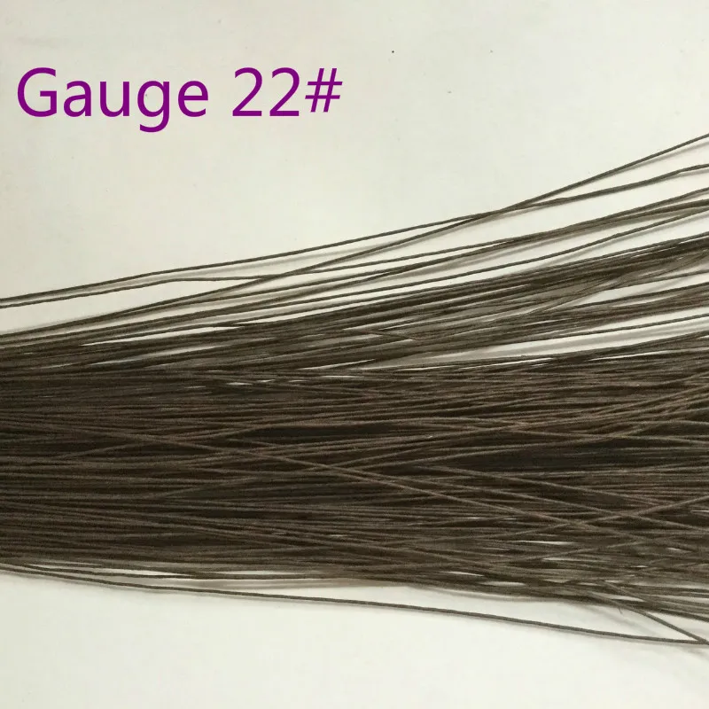 600pcs X 22# Gauge Floral Stem Wire 11.4" In  Brown For Ronde Flower Floral Craft Project Free Shipping*