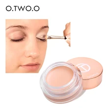 O.TWO.O apprêt pour les yeux crème anti-cernes Base de maquillage longue durée correcteur facile à porter crème hydratante contrôle de l'huile éclaircir la peau