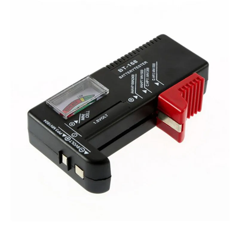 

SNDWAY BT168 Digital Battery Tester Universal Electronic Battery Checker AA AAA 9V Button Cell Multi Size Battery-Tester BT168D