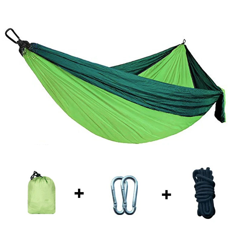 

Outdoor Leisure Hammock Travel Furniture Portable Camping Hammock Garden Swing Dormitory Hanging Sleeping Bed Indoor Soft Bed