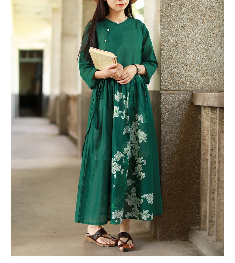 green floral dress (13)