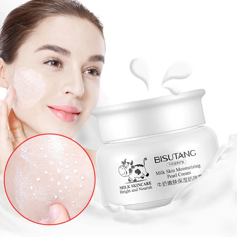

Face Primer Hydrating Moisturizer Cream Skin Smooth Brighten Pores Hyaluronic Acid Base Makeup Milk