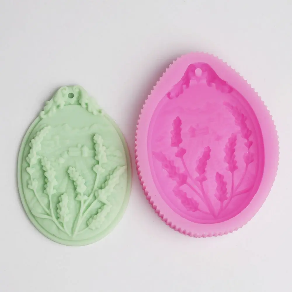 Mold for Plaster pendant Making flower jelly decorative tool Aromatic Gypsum Tablets Mould Silicone Soap Making