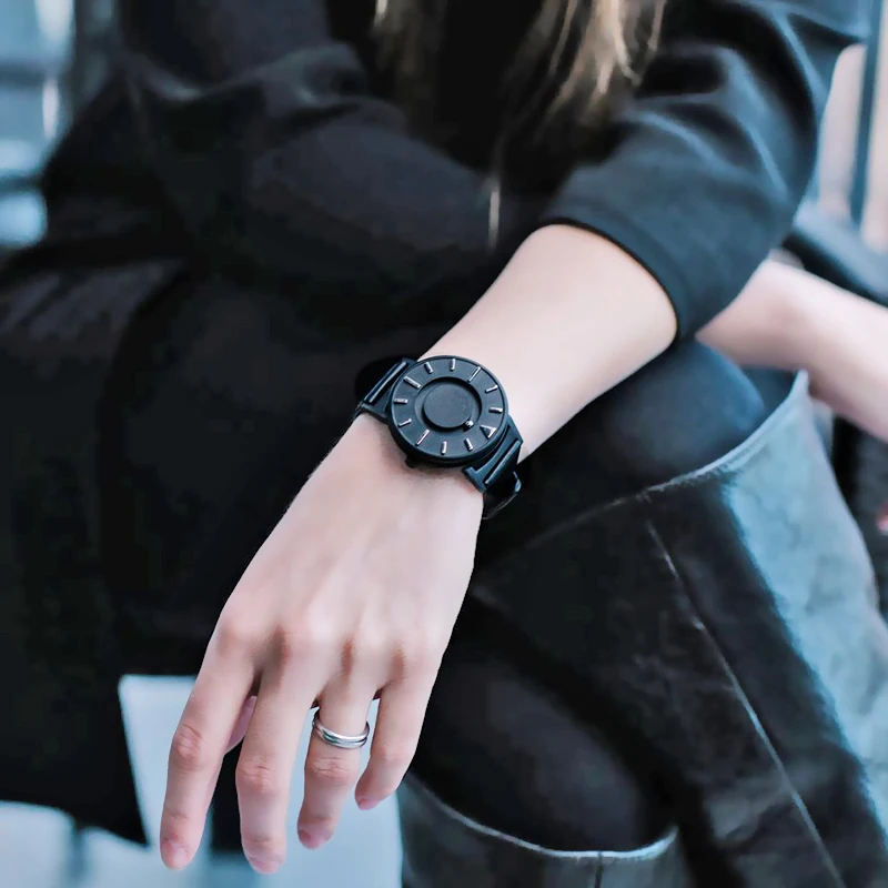 Eutour, магнитные часы для мужчин, люксовый бренд, Кварцевые женские наручные часы, модные повседневные женские часы из нержавеющей стали, relogio masculino