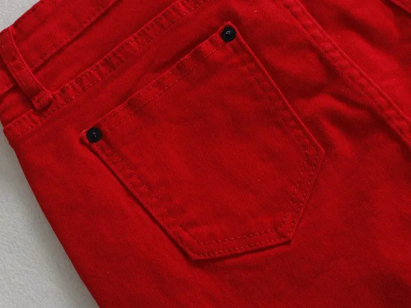Летние красные джинсовые юбки, женские узкие юбки-карандаш с вышивкой, мини-шорты выше колена с надписями, джинсовые юбки 6007