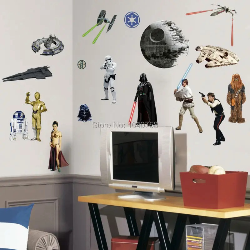 Death Star Wars Poster Wall Stickers Movie Lego Wall Decals Art Stormtrooper for Kids Rooms Home Decoration WallPaper Kids Pape Death Star Wars Poster Wall Stickers Movie Lego Wall Decals Art Stormtrooper for Kids Rooms Home Decoration WallPaper Kids Pape