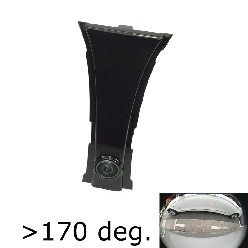 

Appr.180deg HD car front view camera for BMW 5 series 2018 positive image camera Front grille parking camera CCD night vision
