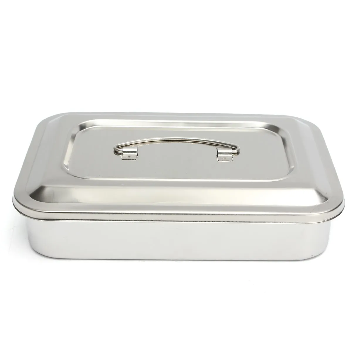 

Steriliser Container Medical Stainless Steel Sterilizer Nursing Medical Dressing Tray Dish With Cover For Eyebrow Lip Tattoo