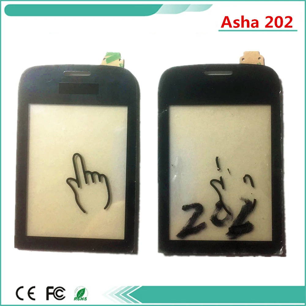 Сенсорный экран для Nokia 2 4 Asha 2020 202 203 дюйма сенсорный с цифровым преобразователем