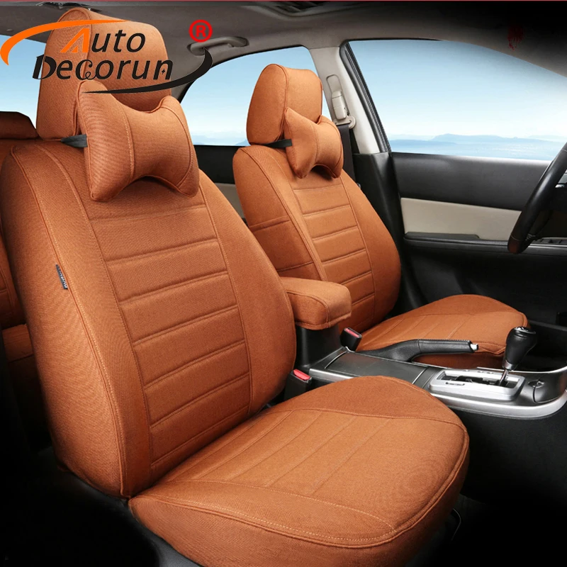 Us 403 92 49 Off Autodecorun Customized Car Seat Supports For Infiniti Jx35 Seat Covers Set Cars Seat Cushion Flax Cover Car Interior Accessories In