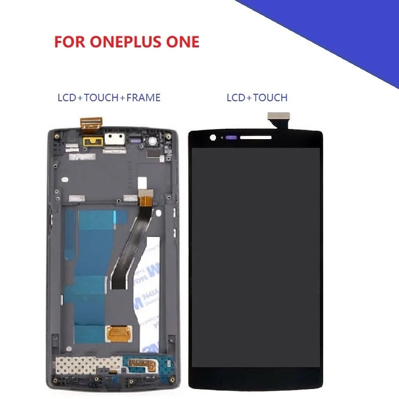 

5.5' LCD Display for Oneplus one 1+1 LCD Screen Touch Panel Assembly Phone Repair Spare Parts Black