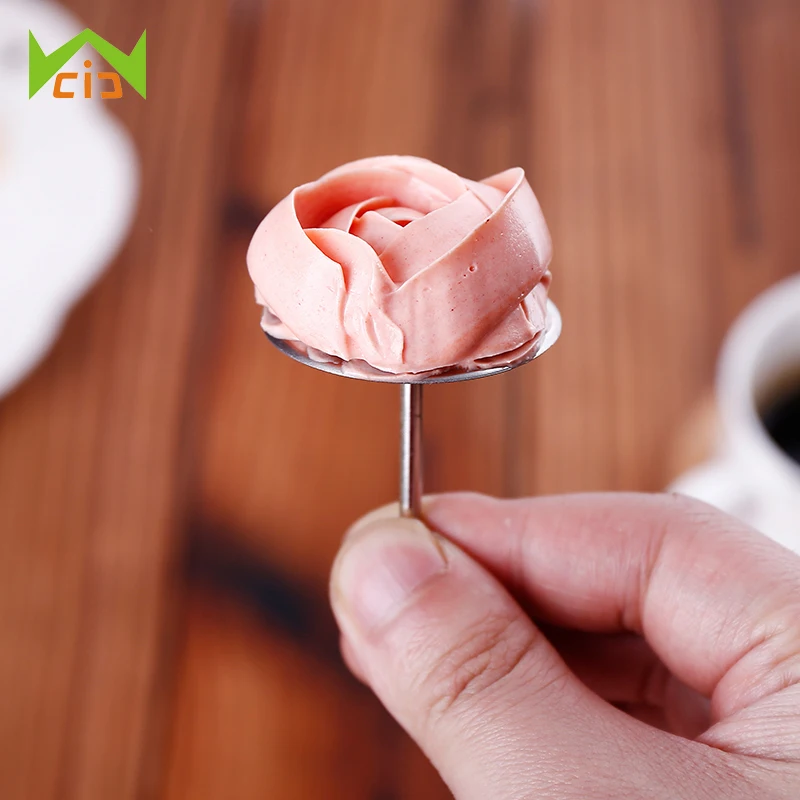 WCIC Cake Decorating Nails Stainless Steel Pastry Flower Needle