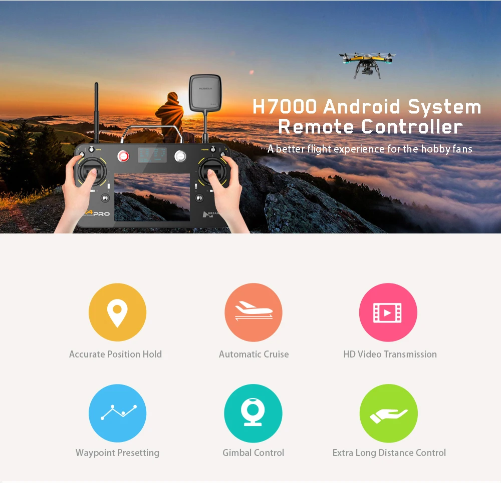 Высокая/средняя/низкая версия! Профессиональный Дрон Hubsan X4 PRO H109S с камерой 1080p желоб 2,4G H7000 умный передатчик с gps