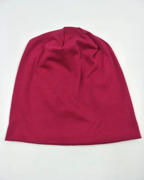 

B17883 Fashion stretchy NEW acrylic knit beanies hair accessory skullcap for girls warmth winter women hats design custom