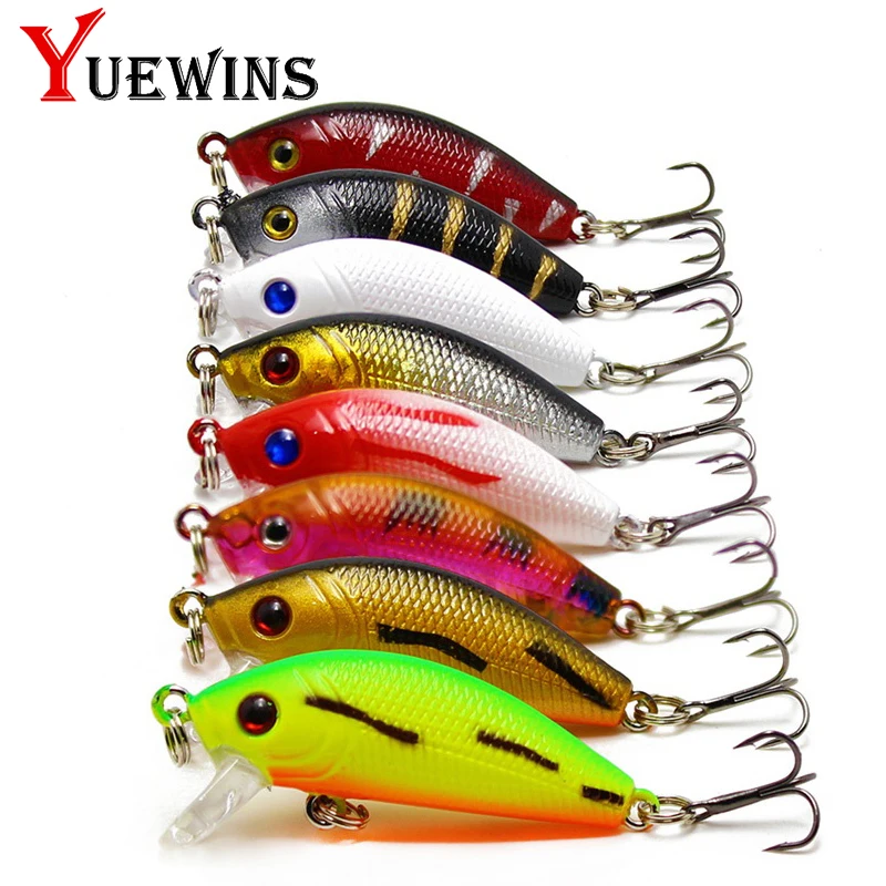 YUEWINS طعوم صيد سمك البلمة 50 مللي متر 3.6g الطعم الثابت اليابان Crankbait Wobblers العائمة إيسكا الاصطناعي الكارب FishingTackle TP203
