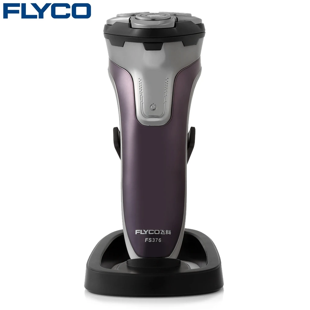 

FLYCO FS376 Floating Shaver Washable Rechargeable Electric Razor