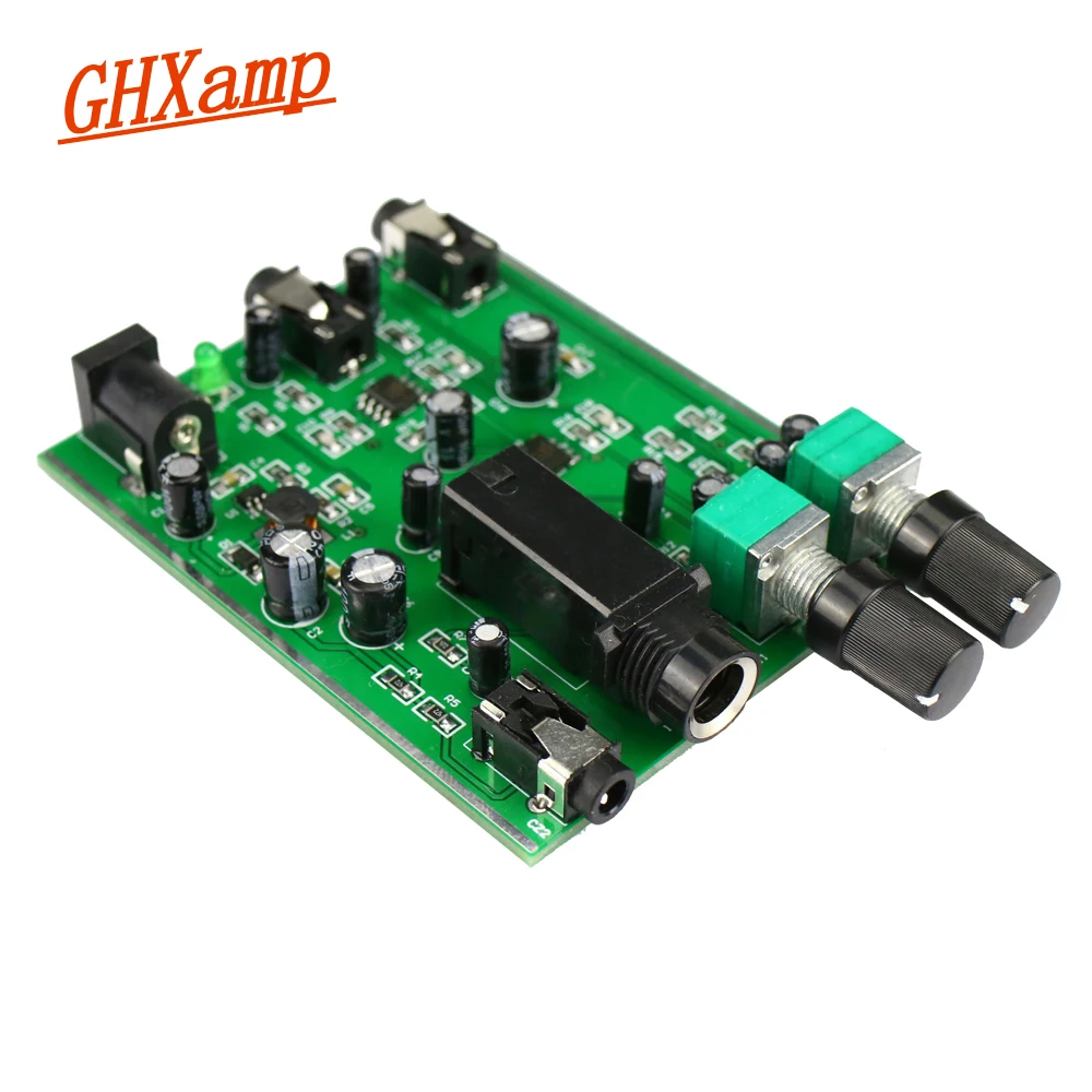 

GHXAMP Mixer 1 Way Music Preamplifier Computer Microphone Amplifier Board Amplification Signal MIC Mixing Board DC5V