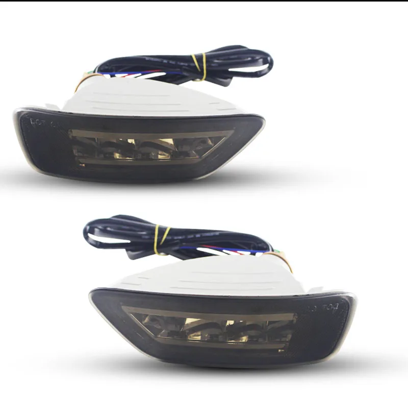 IJDM дымовая линза 20 SMD 3030 светодиодная лампа для бампера Jeep Grand Cherokee WK2 Compass и Dodge 12 В