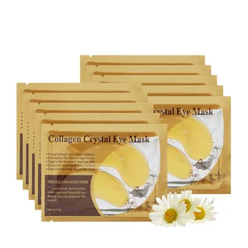 

EFERO 15Pairs Collagen Gold Eye Mask Moisturizing Crystal Eye Patches for the Eyes Mask Anti Dark Circles Gel Eye Pad Skin Care
