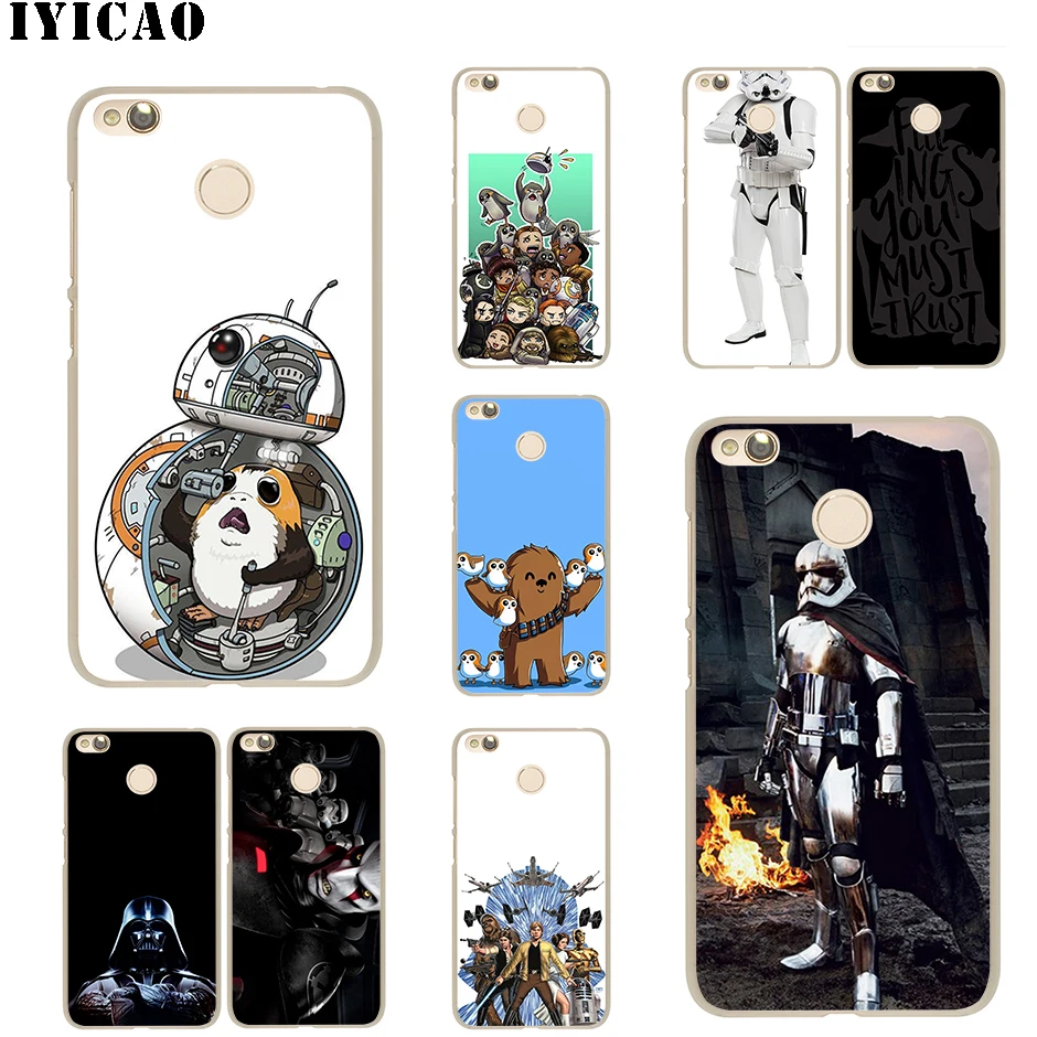 Жесткий чехол IYICAO Star Wars для Redmi 8A 6A 4A S2 Note 7 3 4 4X6 5 Pro 5A Prime Plus Go|Чехлы-накладки| |