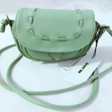 New 01 17 women s retro fashion literary pu solid color girls small bag