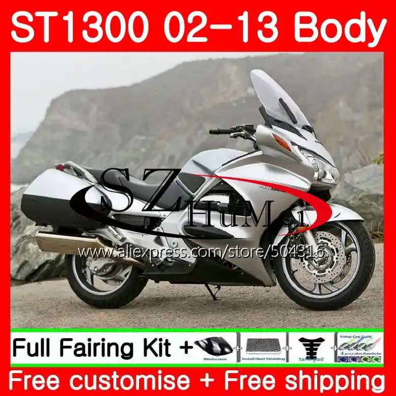 Fairing For Honda Stx1300 St1300 Pan European 02 03 04 05 06 111sh3 St 1300 St 1300 2000 2001 2002 2003 2004 2005 2006 Silvery Combinations Aliexpress [ 780 x 780 Pixel ]