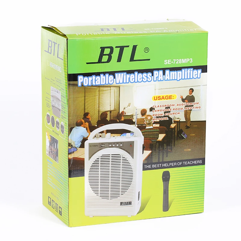 btl portable wireless pa amplifier