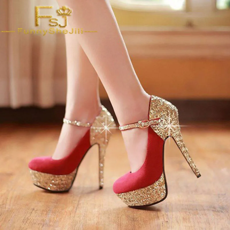 red_and_gold_sparkly_bridal_heels_glitter_vintage_platform_mary_jane_pumps_01