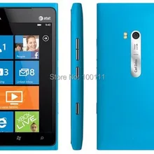 Разблокированный Nokia Lumia 900 Windows мобильный телефон Восстановленный двухъядерный Сенсорный экран 8.0мп камера wifi gps 3g